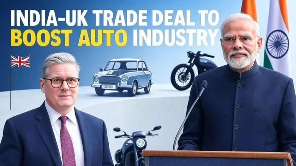 India-UK Auto Trade Agreement Boost Impacts on Car Imports