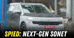Next-Generation Kia Sonet Spotted Testing on Indian Roads