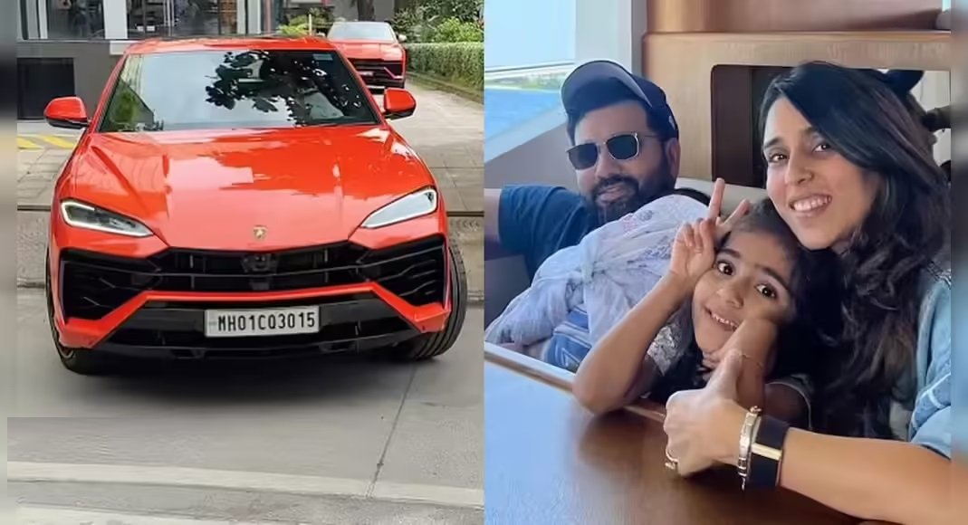 Rohit Sharma Car Collection with family
