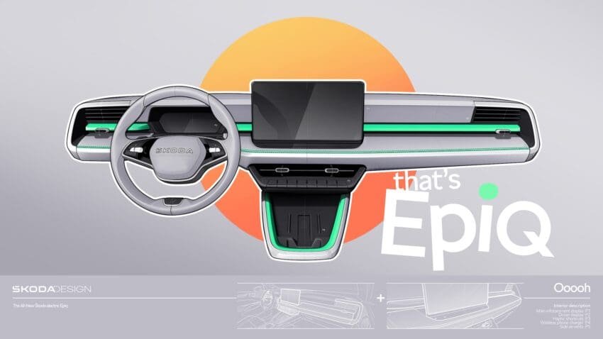 Skoda Epiq Steering