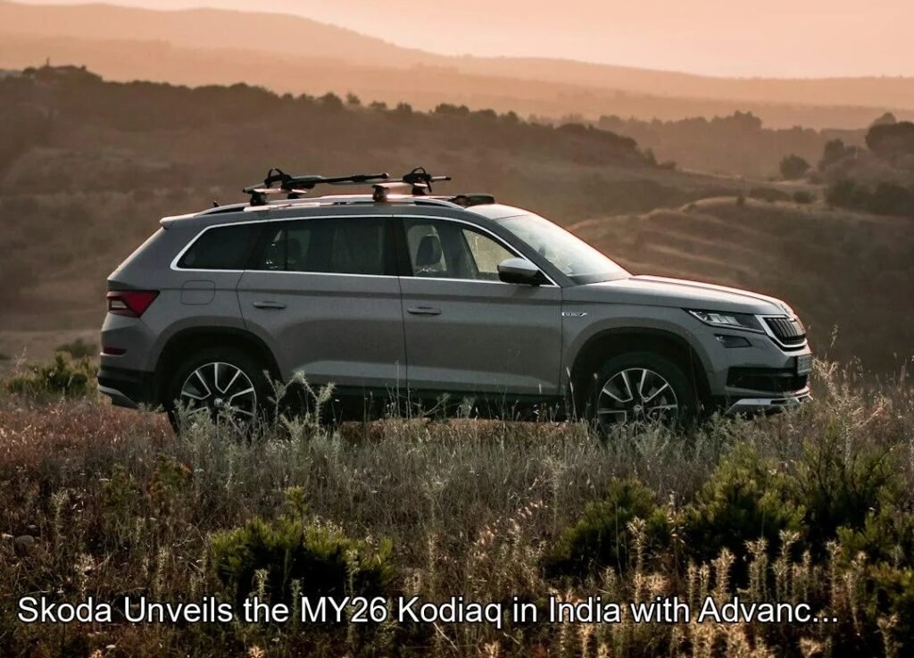 Skoda Unveils the MY26 Kodiaq