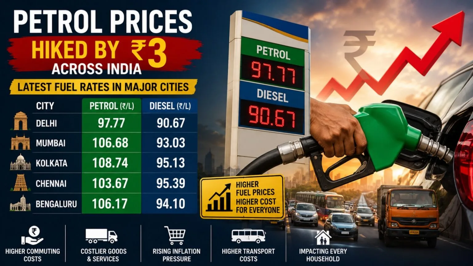 Surge in Fuel Prices