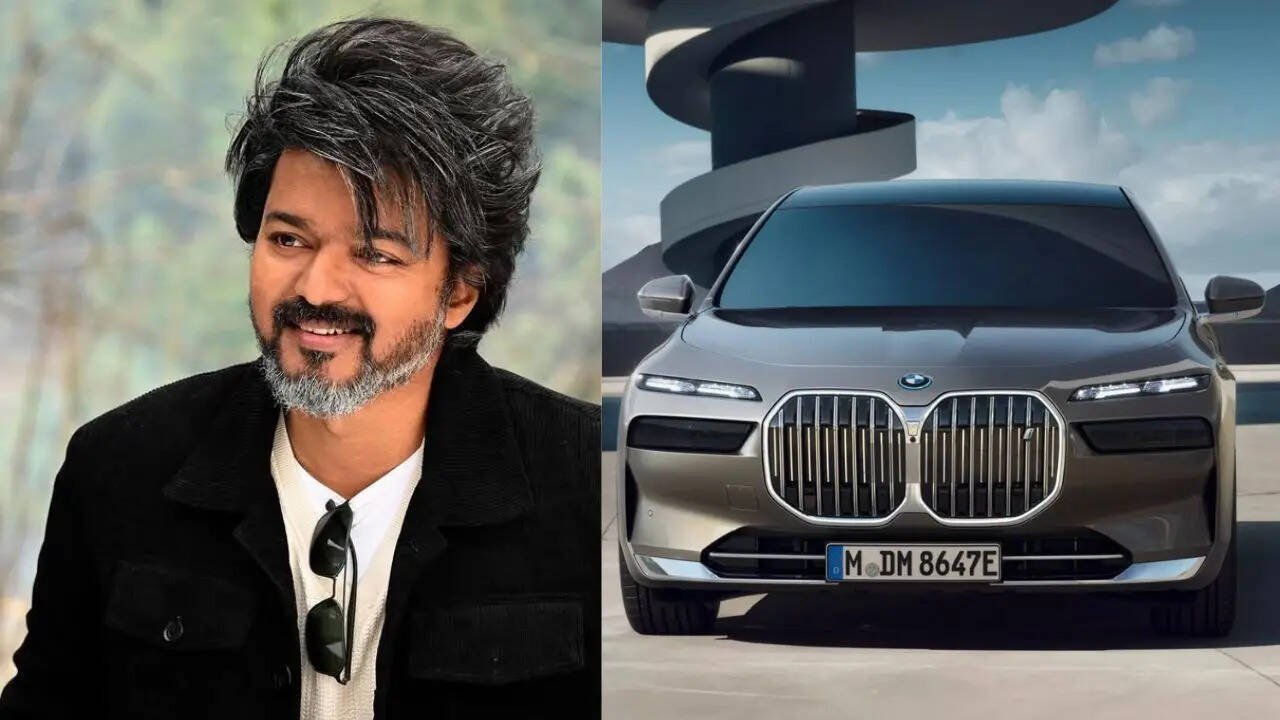 VIjay thalapathy BMW 5 Series