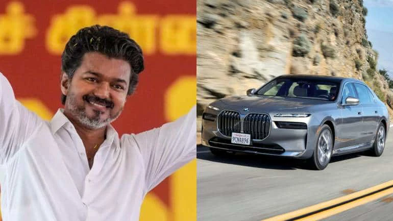 VIjay thalapathy BMW i7