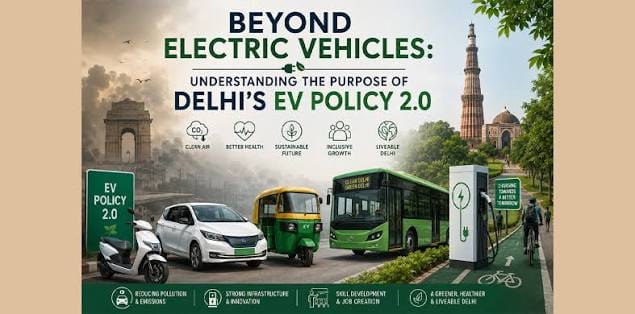 Delhi Sets Ambitious Goals with New EV Policy for Cleaner Future