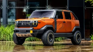 Mahindra Unveils Patented Design for Vision SXT
