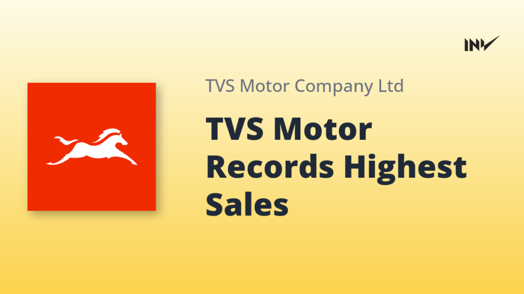 TVS Achieves Record-Breaking Sales in May 2026