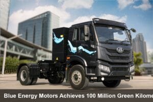 Blue Energy Motors Green Milestone